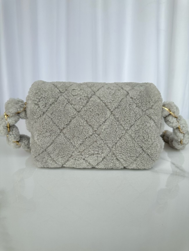 Chanel FLAP BAG AS5174 gray