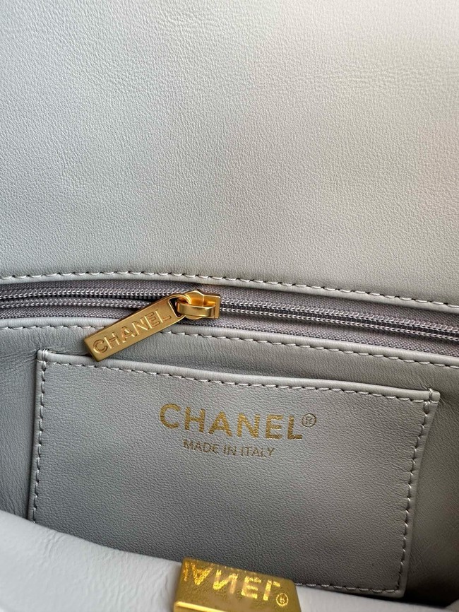 Chanel FLAP BAG AS5174 gray