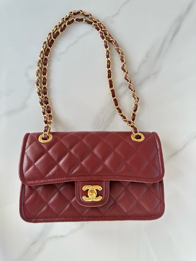 Chanel FLAP BAG AS5225 Burgundy