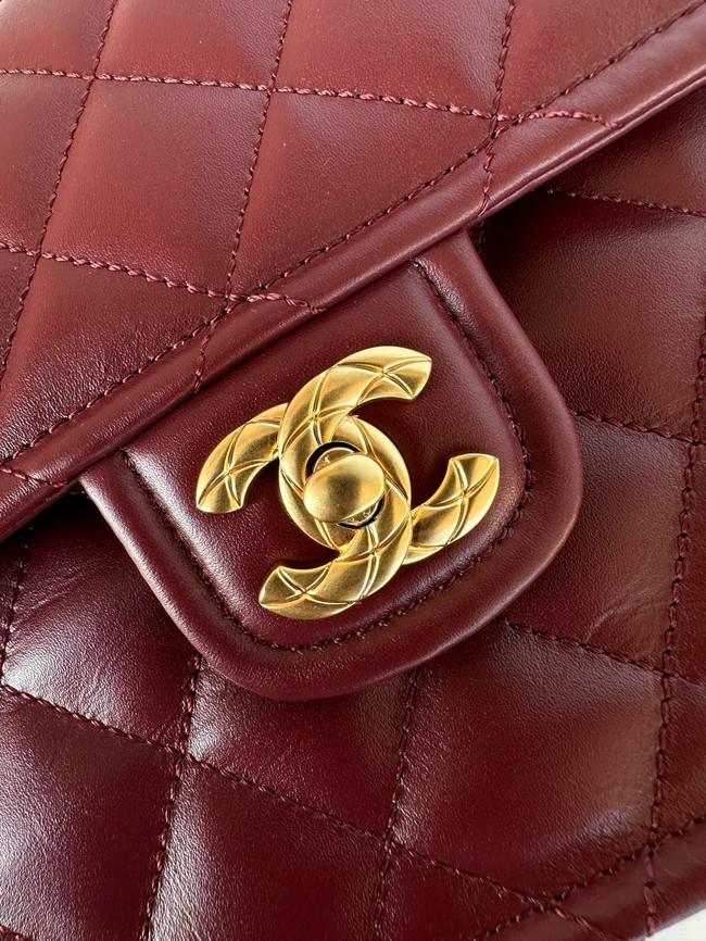 Chanel LARGE FLAP BAG AS5145 Burgundy