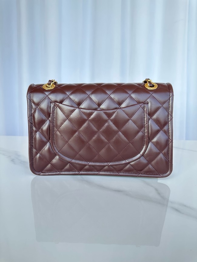 Chanel LARGE FLAP BAG AS5145 Dark Brown