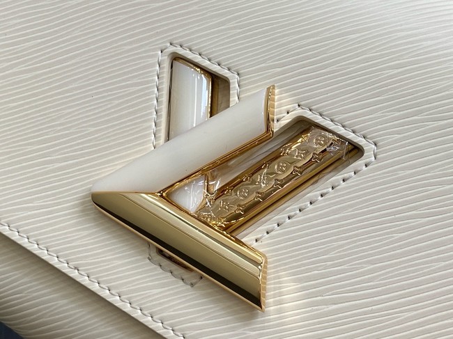 Louis Vuitton Twist MM M24630 Quartz White