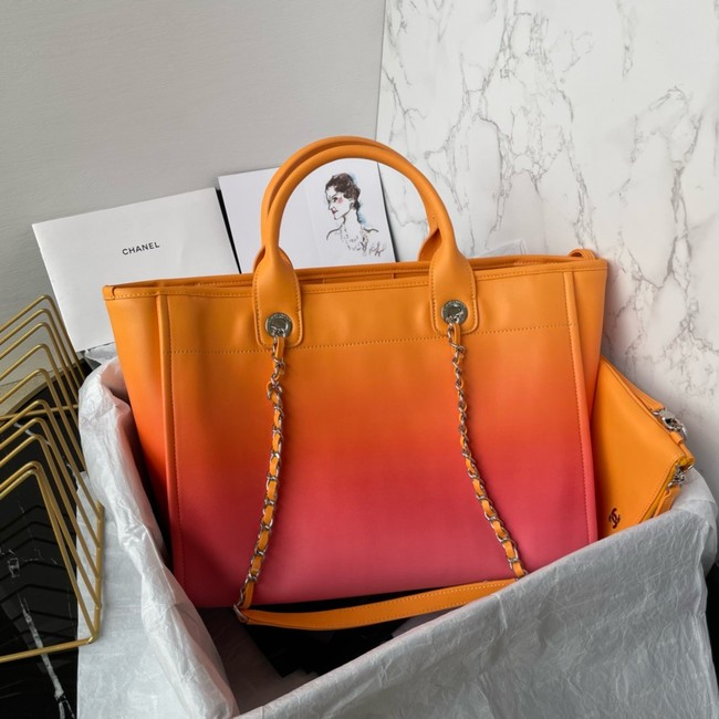 Chanel SHOPPING BAG AS3351 ORANGE