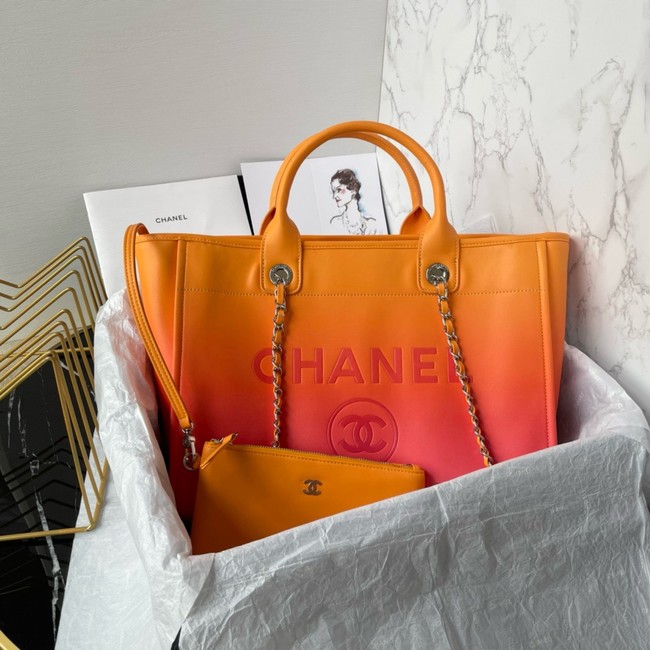 Chanel SHOPPING BAG AS3351 ORANGE