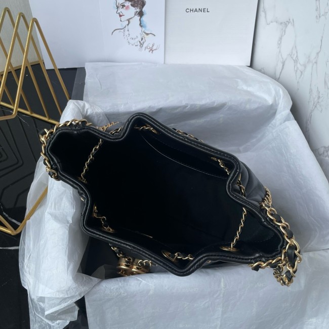 Chanel SMALL BUCKET BAG AS5094 black