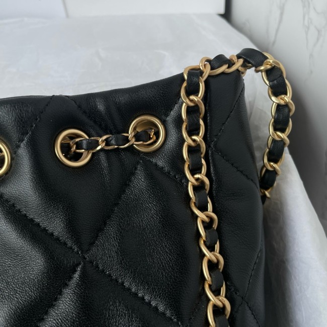 Chanel SMALL BUCKET BAG AS5094 black