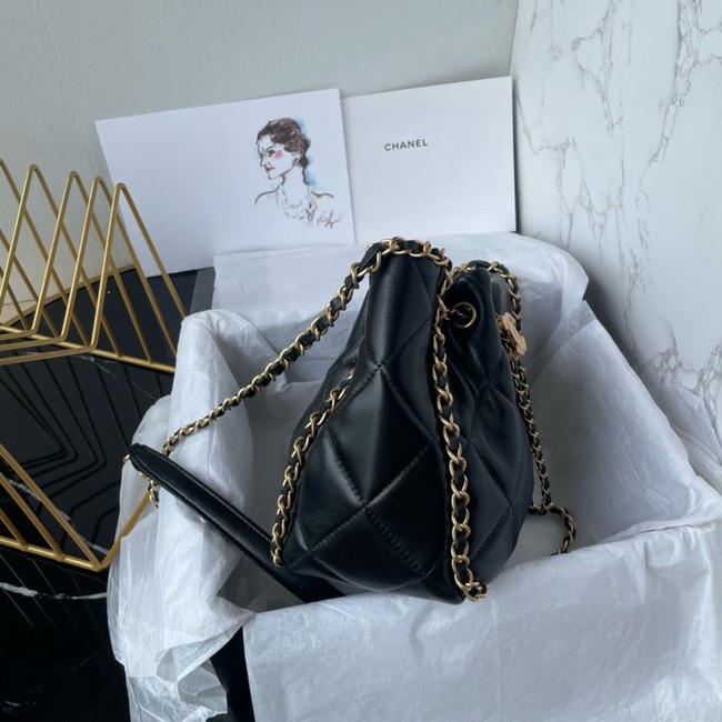 Chanel SMALL BUCKET BAG AS5094 black