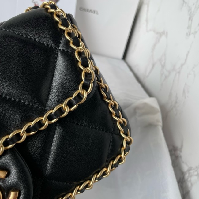 Chanel SMALL FLAP BAG AS5089 BLACK