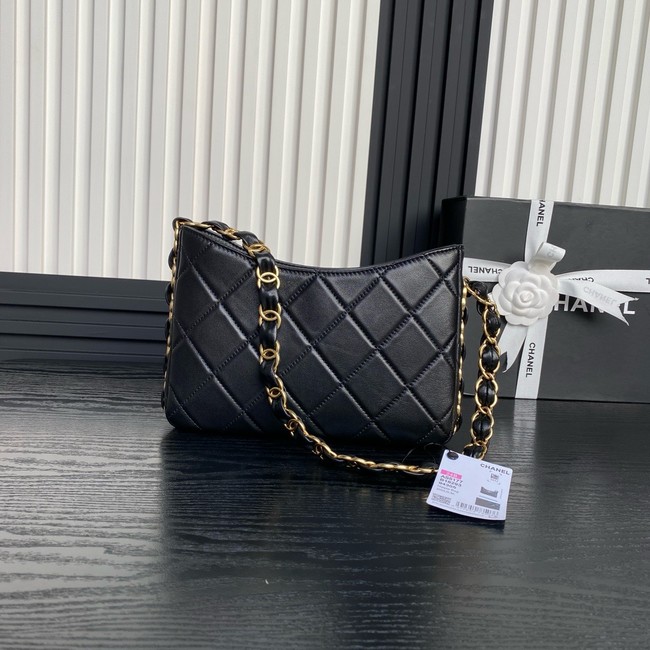 Chanel HOBO HANDBAG AS5177 black