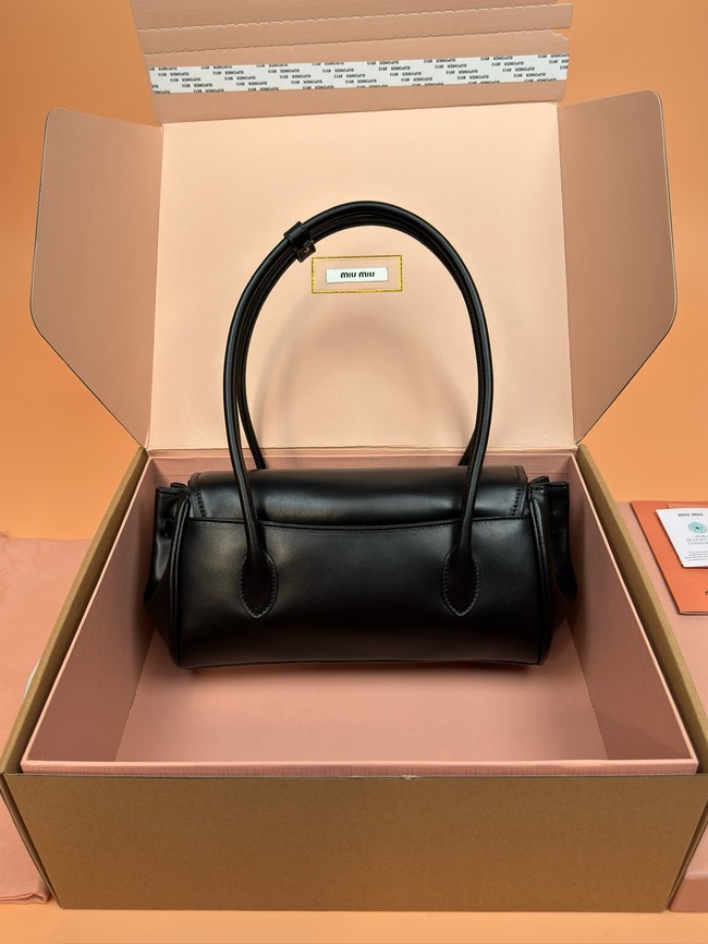 MIU MIU Leather Handle Bag 2233 black