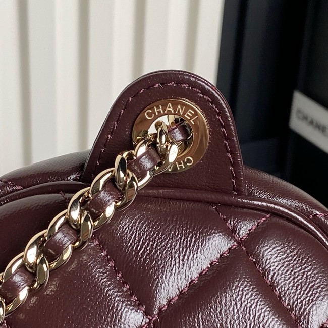 Chanel CAMERA CASE AS5156 Burgundy