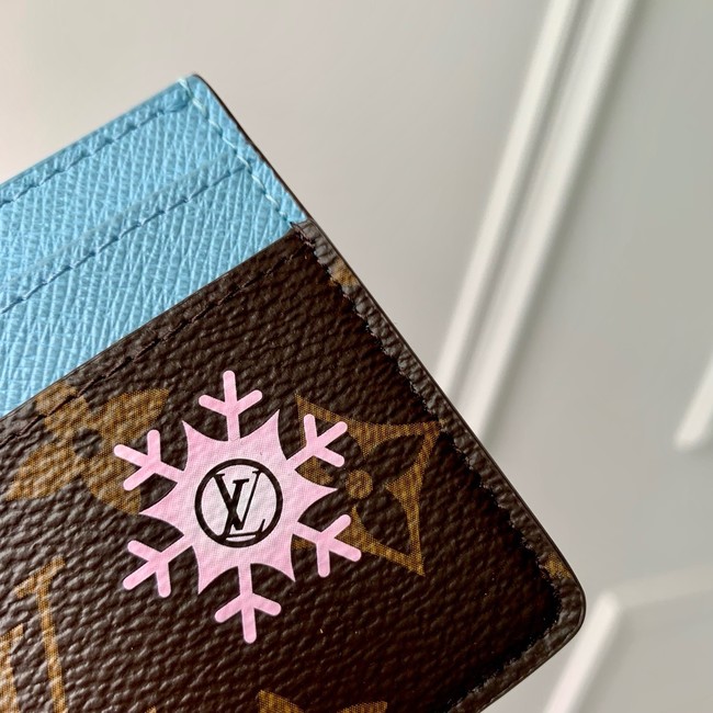 Louis Vuitton Charms Card Holder M12227 Azur Frost