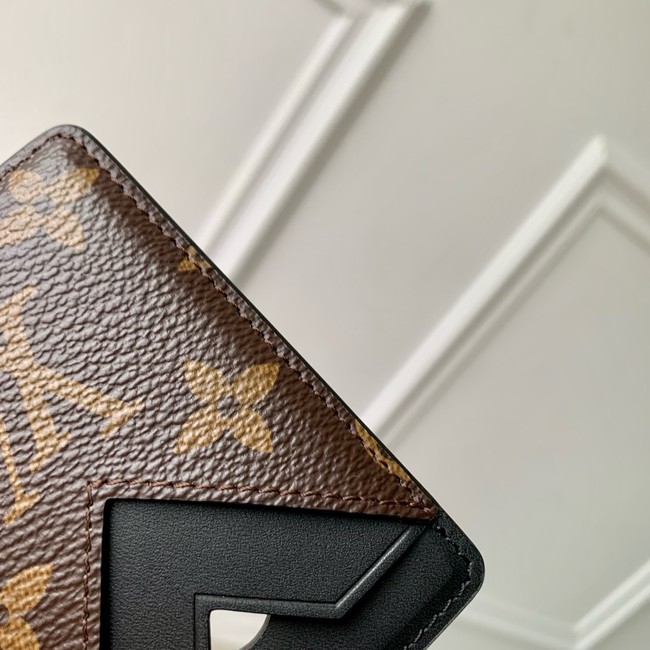 Louis Vuitton Porte-Cartes Magnet M12853 brown&black