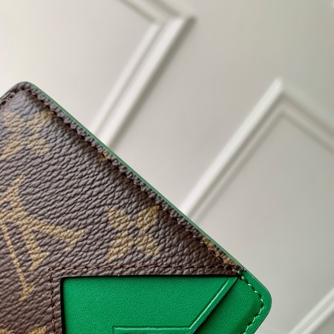 Louis Vuitton Porte-Cartes Magnet M12855 Borneo Green