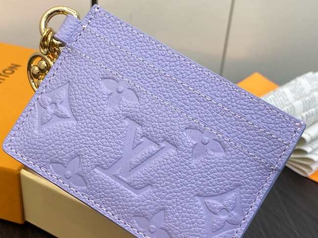 Louis vuitton Charms Card Holder M83585 purple