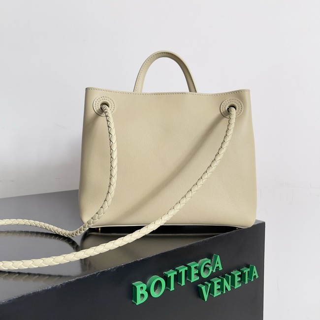 Bottega Veneta Small Andiamo Silky calfskin 766014 Natural