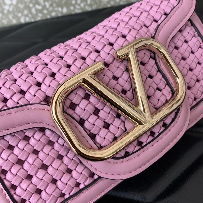 VALENTINO Super Mini chain bag 5041 pink purple