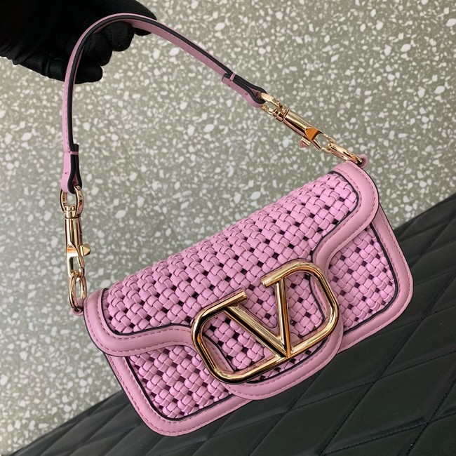 VALENTINO Super Mini chain bag 5041 pink purple