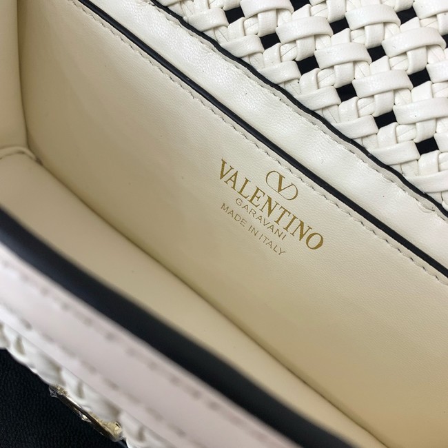 VALENTINO Super Mini chain bag 5041 white