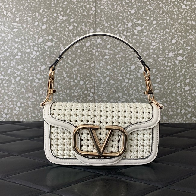 VALENTINO Super Mini chain bag 5041 white