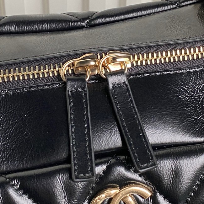 CHANEL CLUTCH WITH CHAIN AS4933 black