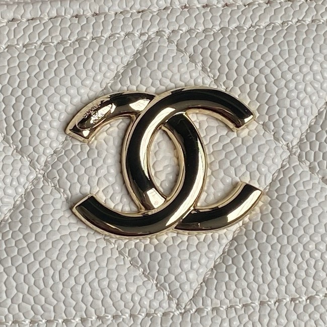 CHANEL LONG VANITY WITH CHAIN AP4407 white