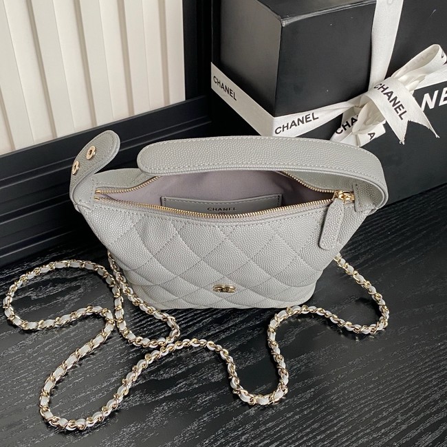 Chanel HOBO HANDBAG AP4386 gray