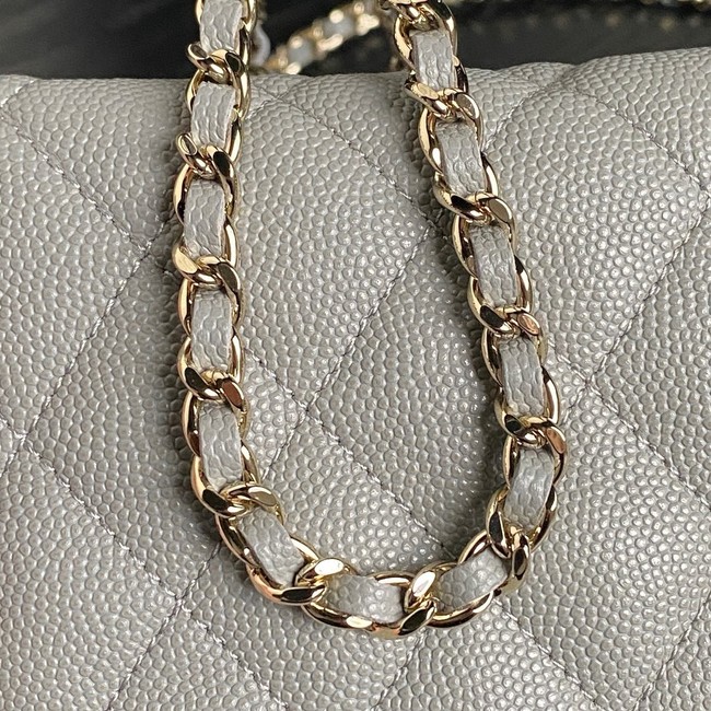 Chanel HOBO HANDBAG AP4386 gray