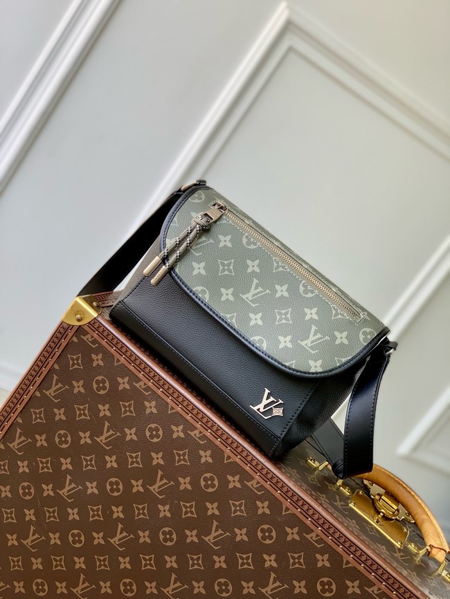 Louis Vuitton Pulse Messenger M12625 Khaki&Black