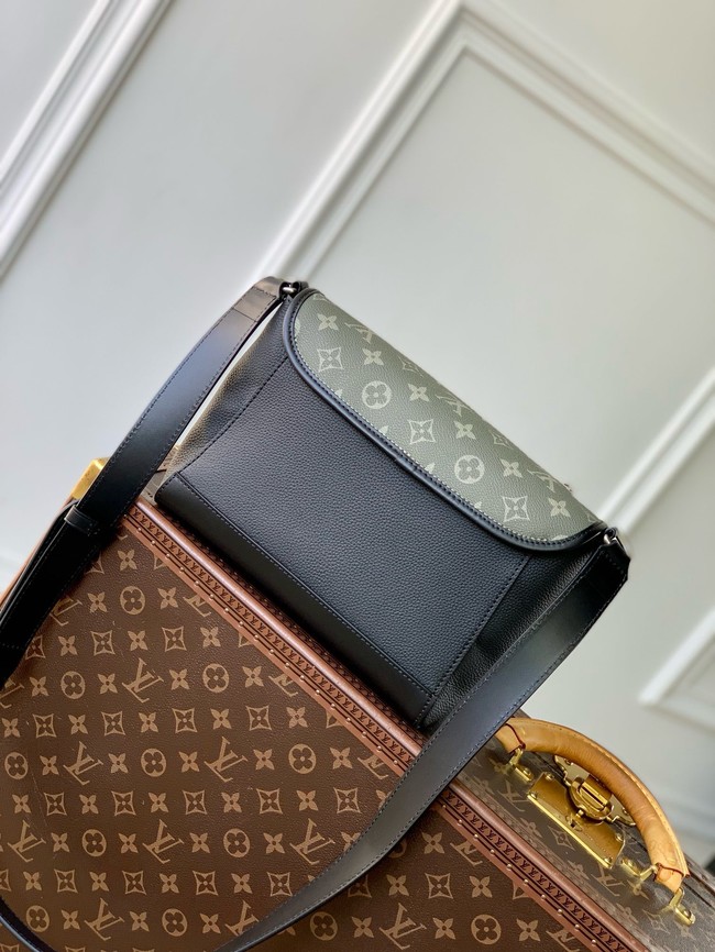 Louis Vuitton Pulse Messenger M12625 Khaki&Black