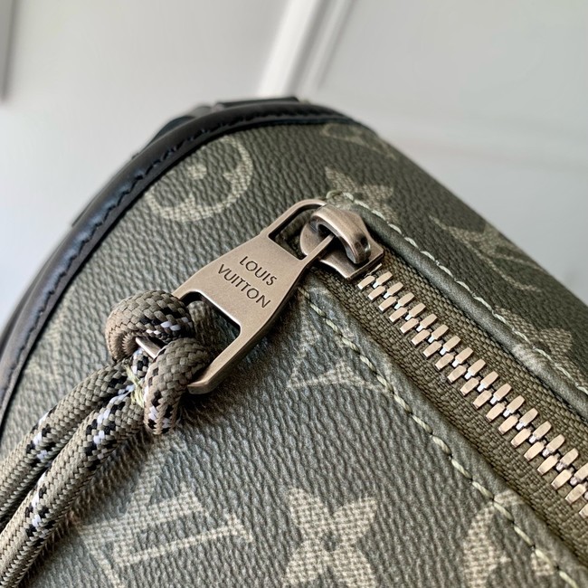 Louis Vuitton Pulse Messenger M12625 Khaki&Black