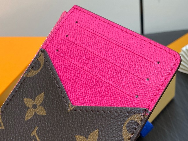 Louis Vuitton Romy Card Holder M12386 Pondichery Pink