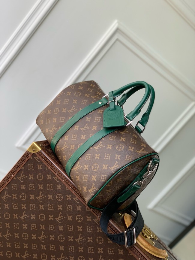 Louis Vuitton Keepall Bandouliere 35 M12765 Borneo Green