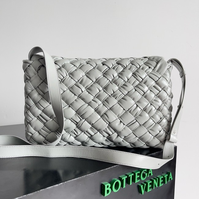 Bottega Veneta Small Kalimero Citta Shoulder bag 815258 gray