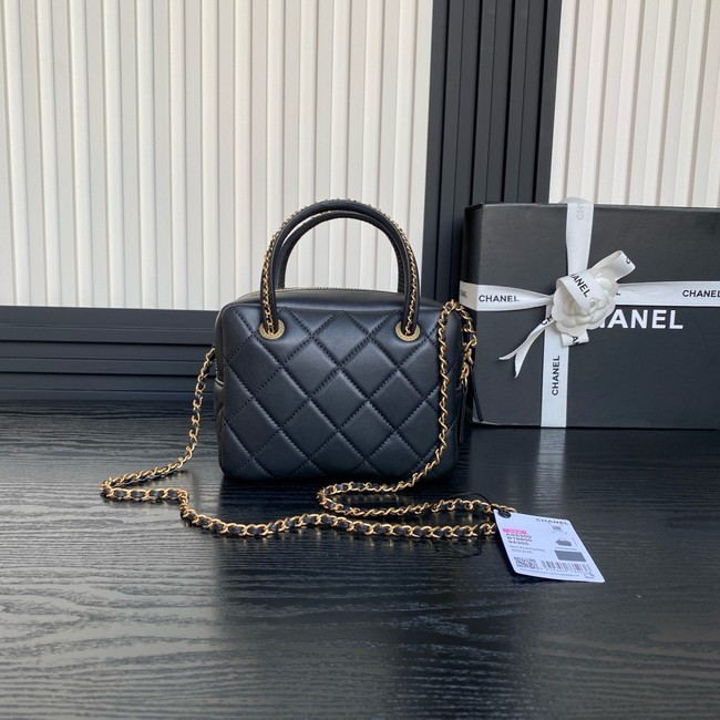 CHANEL LONG VANITY WITH CHAIN AS5300 black