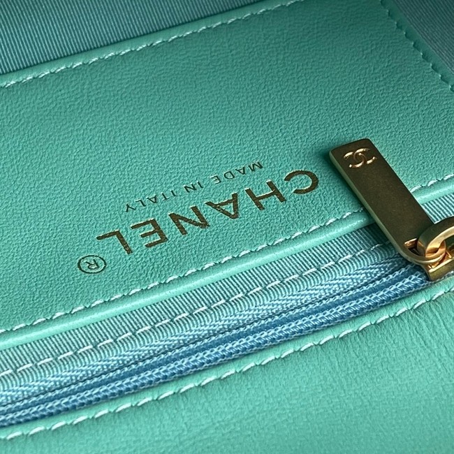 Chanel FLAP BAG WITH TOP HANDLE AS5317 GREEN