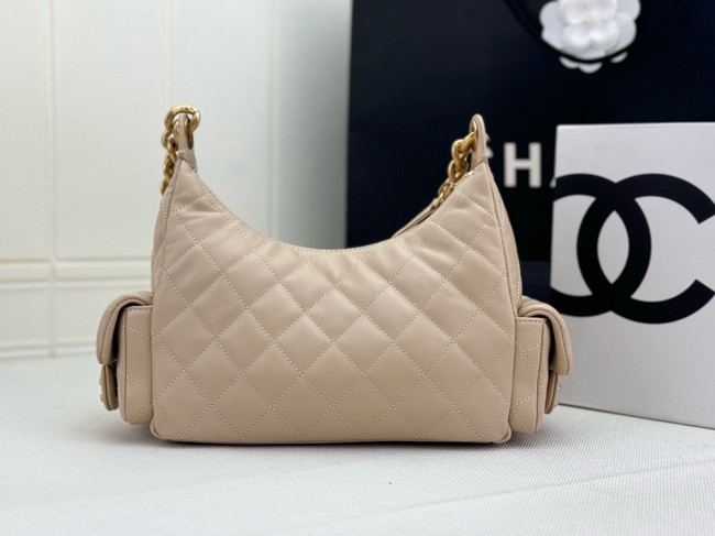 Chanel MAXI HOBO BAG AS5338 Apricot