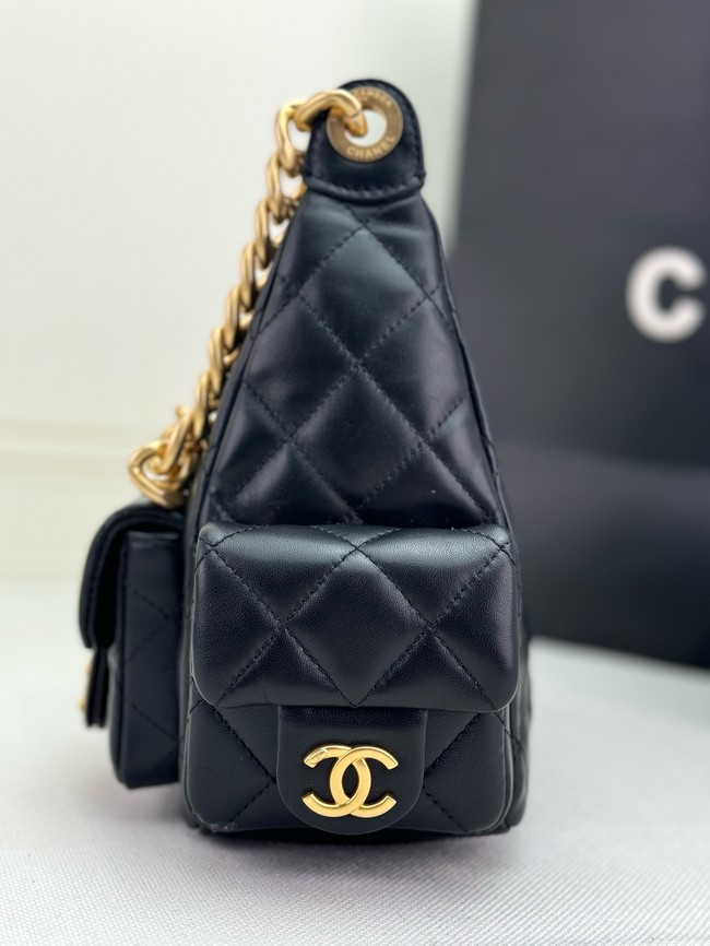 Chanel MAXI HOBO BAG AS5338 BLACK