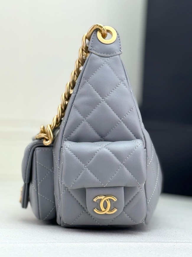 Chanel MAXI HOBO BAG AS5338 GRAY