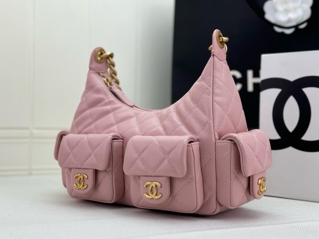 Chanel MAXI HOBO BAG AS5338 PINK