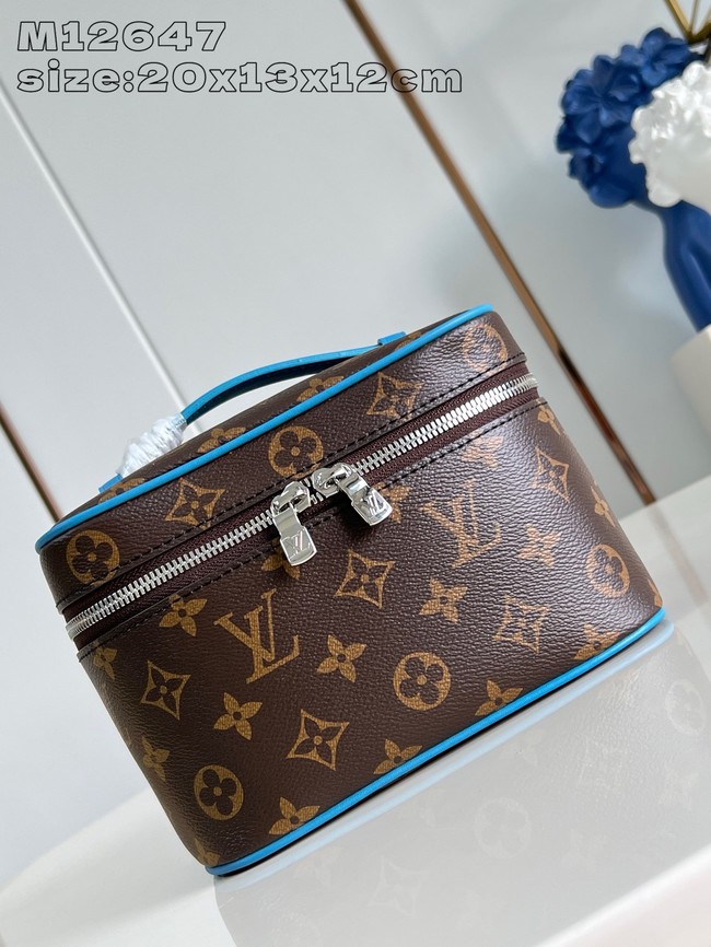 Louis Vuitton Vanity Chain Pouch M12668 blue