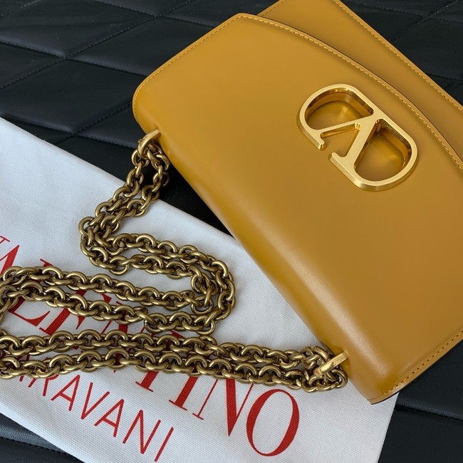 VALENTINO Loco Calf leather bag WB0R16  yellow