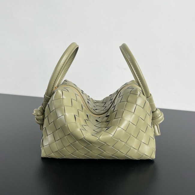 Bottega Veneta Loop Top Handle 796615 green