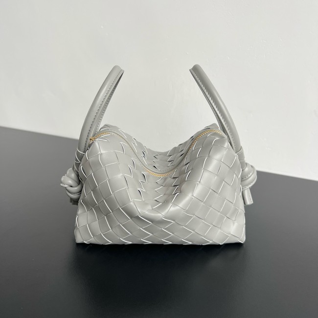 Bottega Veneta Loop Top Handle 796615 light gray