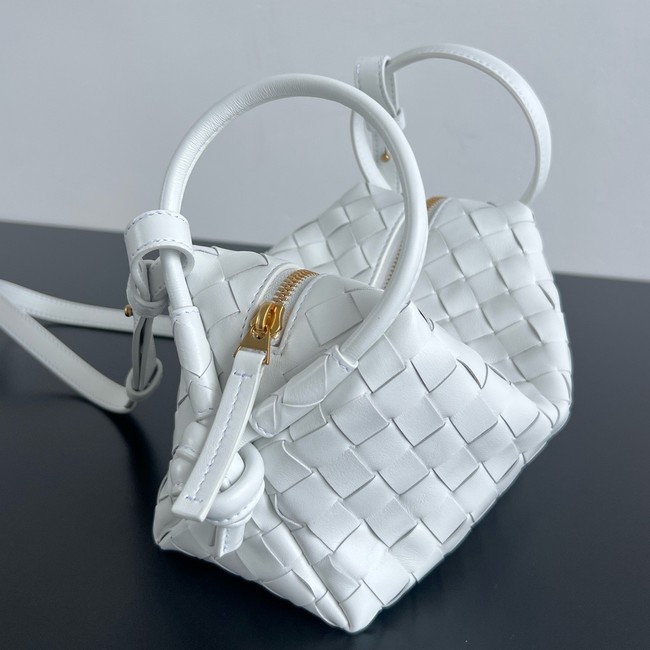 Bottega Veneta Loop Top Handle 796615 white