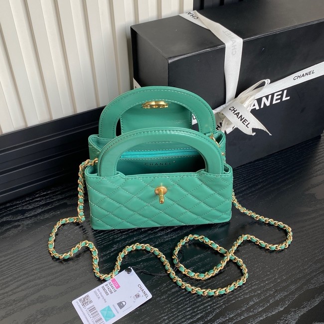 Chanel MINI SHOPPING BAG AS4416 green