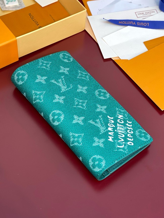 Louis Vuitton Brazza Wallet M12656 Green