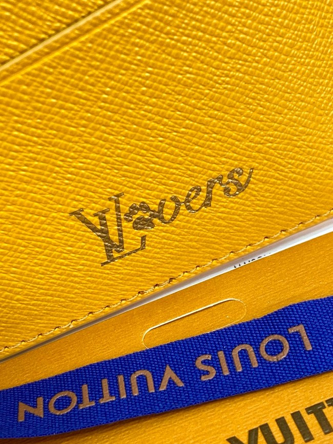 Louis Vuitton Brazza Wallet M12656 Yellow