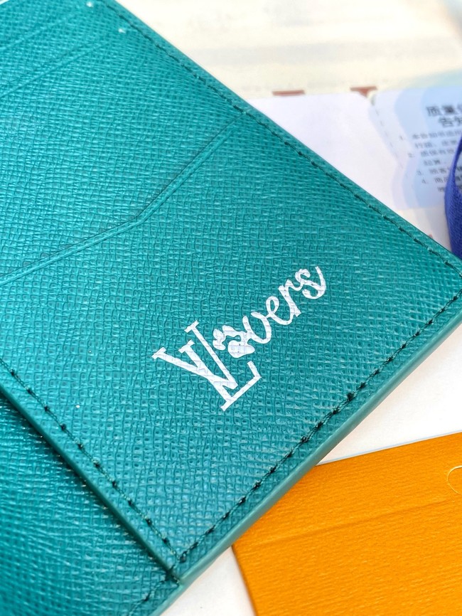 Louis Vuitton Pocket Organizer M12659 Green