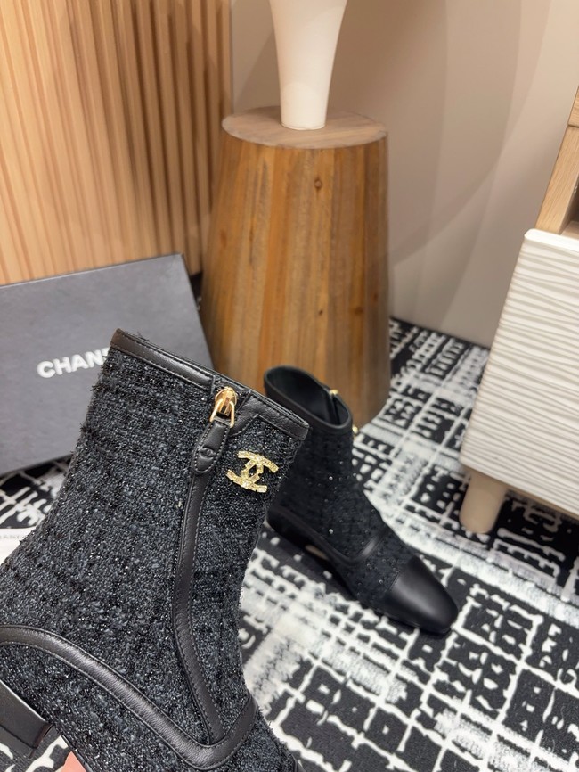 Chanel WOMENS SHORT BOOTS 55746-3